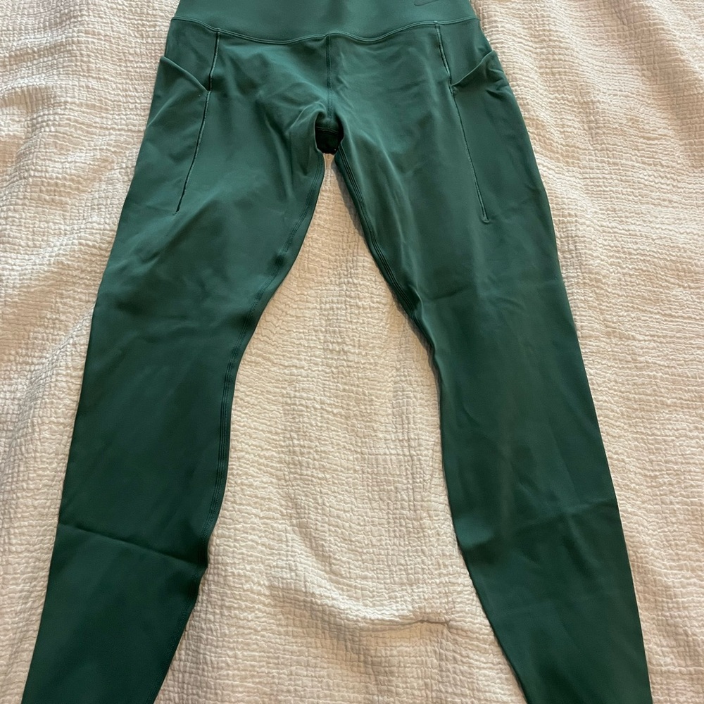 Nike Dri-FIT Dark Green Leggings